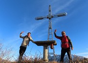 MONTE CASTELLO da Valpiana di Serina con spettacolare tramonto